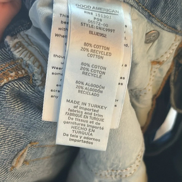 Good American Good 90s Icon Jeans Size 8/29 - Picture 9 of 9